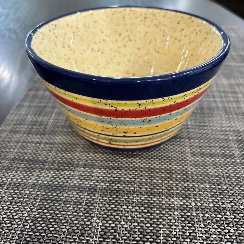 Pfaltzgraff Sedona Soup Cereal Bowl Hand Painted Southwest Colorful 6